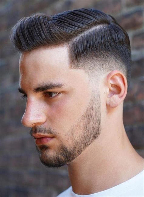 faded side part|side part fade for men.